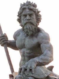 Estátua Poseidon Mitologia Grega